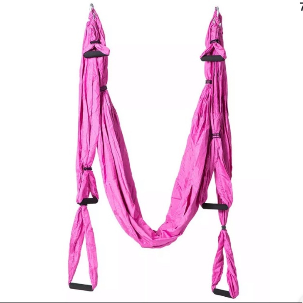 WNG Yoga Swing Aerial Yoga Inversion Sling, Pink